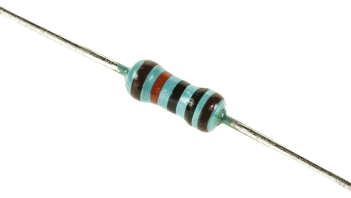 TE Connectivity 100kΩ Metal Film Metal Film Fixed Resistor 0.6W ±1% LR1F100K