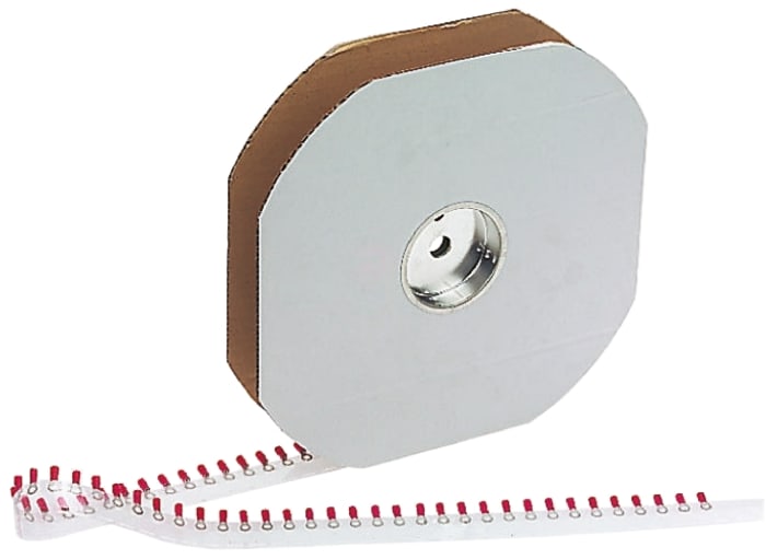 Cosses à œillet RS PRO, Isolé, Rouge, 1.5mm², M6 (1/4), 11.6mm