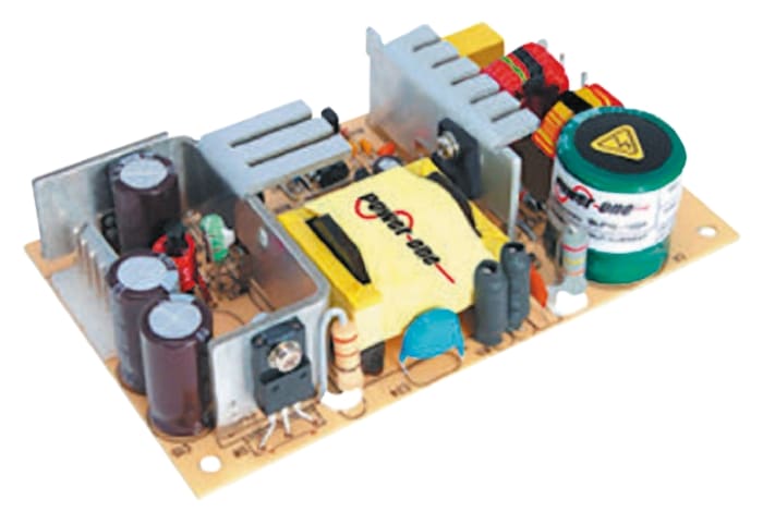 Power-One Embedded Switch Mode Power Supply (SMPS), BLP55-3000G, 5/±12V dc, 2.5 A, 5 A, 700 mA, 55W, Triple Output, 85