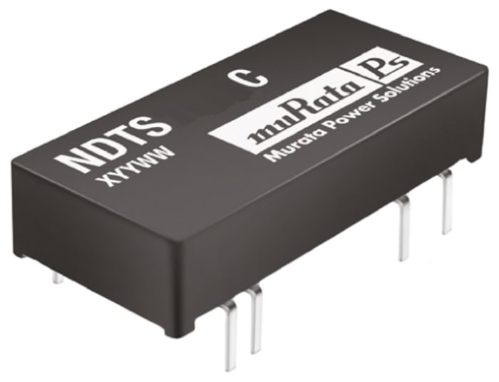Murata Power Solutions NDTS Isolated DC-DC Converter, 12V dc/ 250mA Output, 18 → 36 V dc Input, 3W, Through