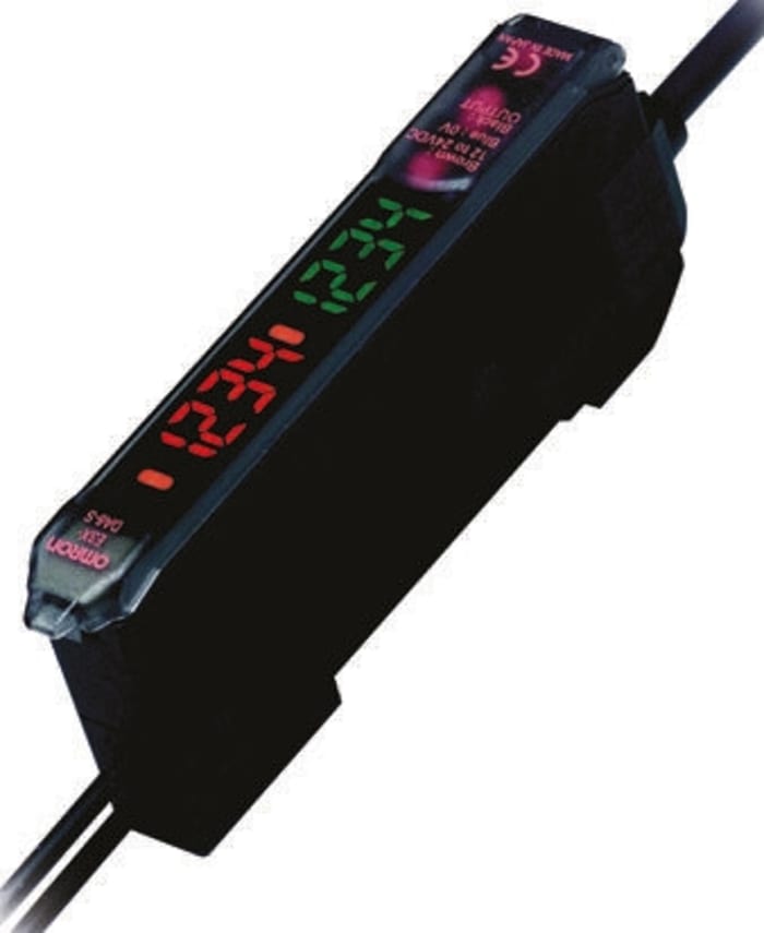 Omron Fibre Optic Sensor, PNP Output, 960 mW, IP50, 12 → 24 V dc