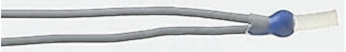 Bowthorpe Thermistors Tinned Copper PTC Thermistor, 550Ω, -55°C Min, +100°C Max, 0.2mm Probe