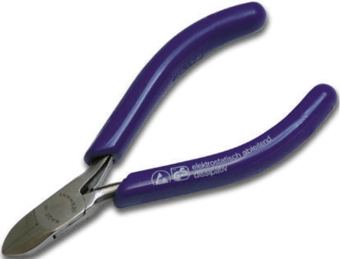 RS PRO 115mm Diagonal Type Wire Cutter For Aluminium Wire, Copper Wire, 1.6mm cutting capacity
