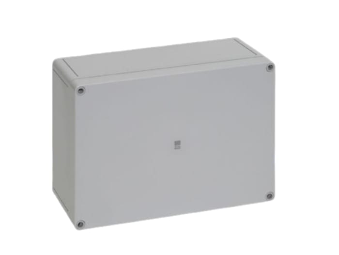 Coffret mural Rittal PK en Polycarbonate, Hauteur 254 mm, Largeur 180 mm, Profondeur 90mm, RAL7035, IP66