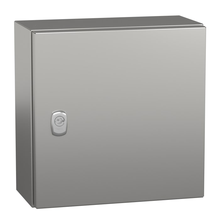 Schneider Electric PanelSeT S3X Series 304 Stainless Steel Wall Box, IP66, 300 mm x 300 mm x 150mm