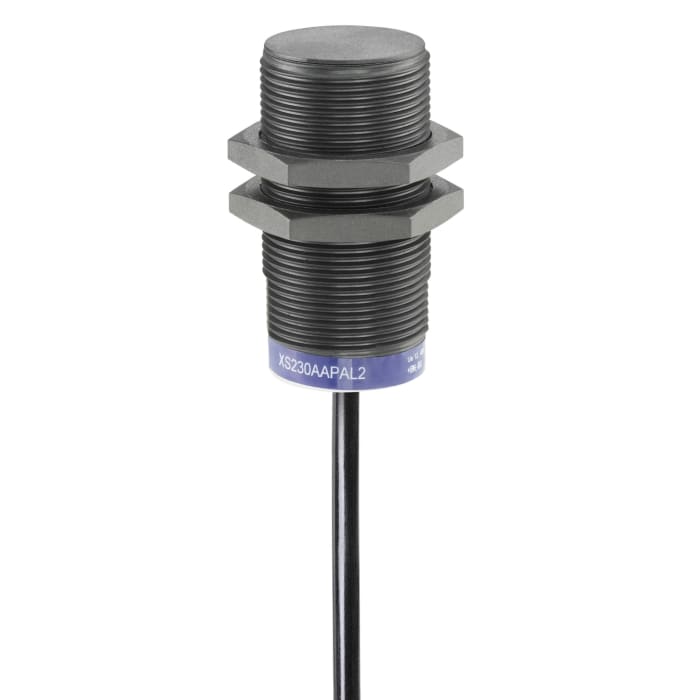 Telemecanique Sensors Inductive Threaded Barrel Proximity Sensor, M30, 22 mm Detection, 2-Wire NO, 20 → 264 V