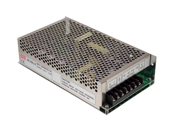 MEAN WELL DC-DC Converter, 24V dc/ 6.3A Output, 19 → 36 V dc Input, 150W, Chassis Mount, +60°C Max Temp -10°C