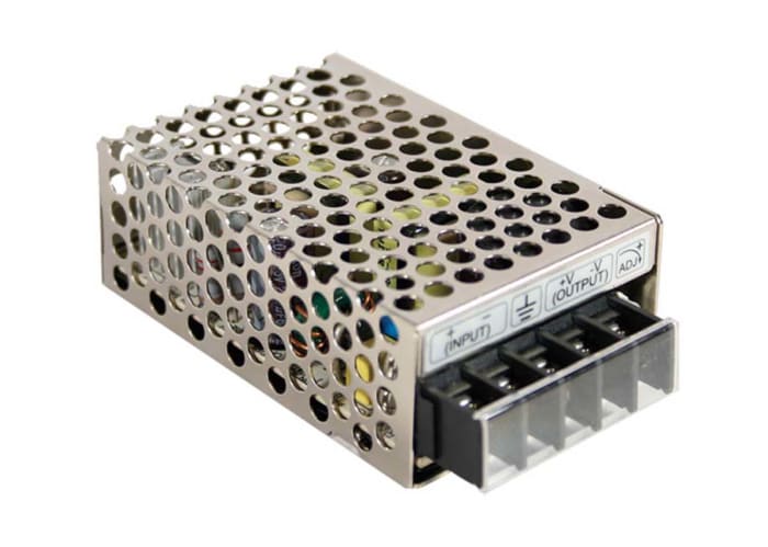Mean Well İzoleli DC-DC Dönüştürücüsü, 18 → 36 V dc / 12V dc, 15W, G/Ç İzolasyonu: 2kV ac