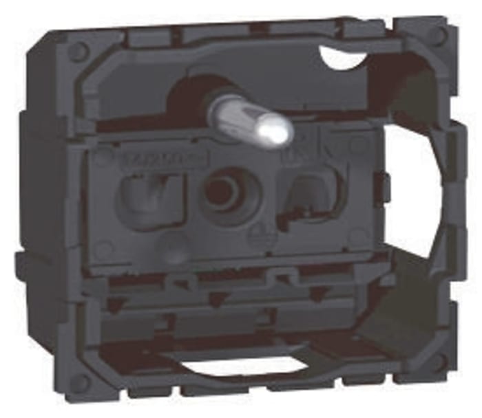 Legrand Céliane Black 1 Gang Plug Socket, 16A, Type E - French, Indoor Use