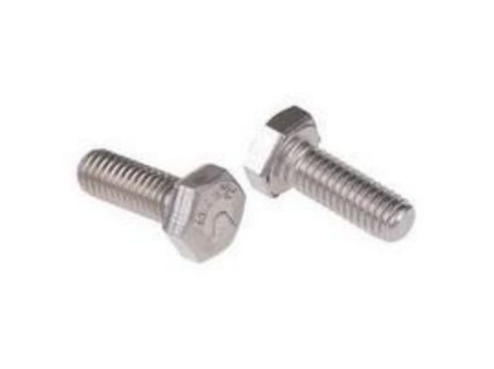 RS PRO Plain Stainless Steel Hex, Hex Bolt, M6 x 16mm