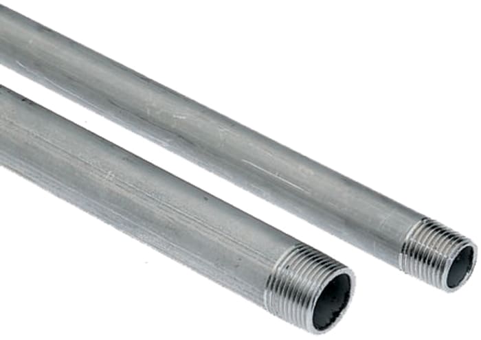 RS PRO BSPT 3/4in Threaded Stainless Steel Pipe, 2m Length, 26.4mm Nominal Outer Diameter