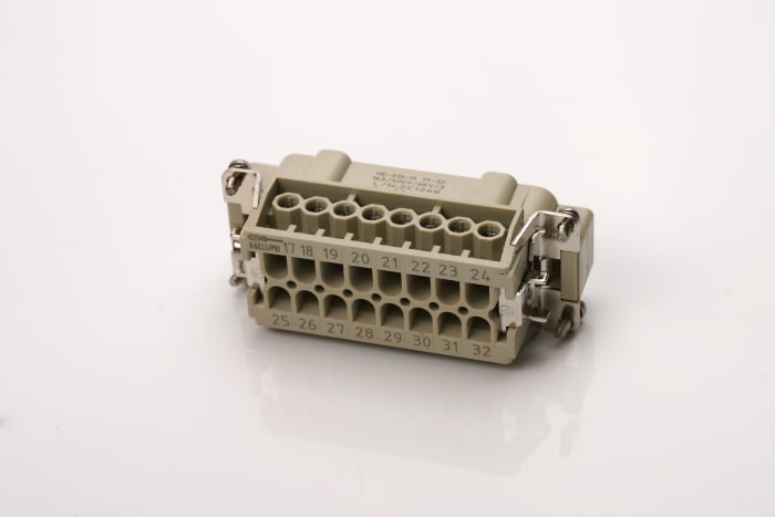 RS PRO Male Insert, 16A, Male, 16 Contacts