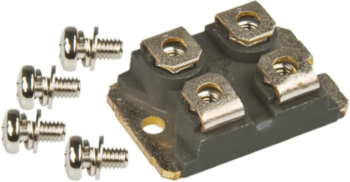 onsemi 45V 80A, Schottky Diode, 4-Pin ISOTOP STPS16045TV