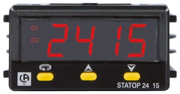 Pyro Controle STATOP 48 PID Temperature Controller, 1 Output, 90 → 260 V ac Supply Voltage