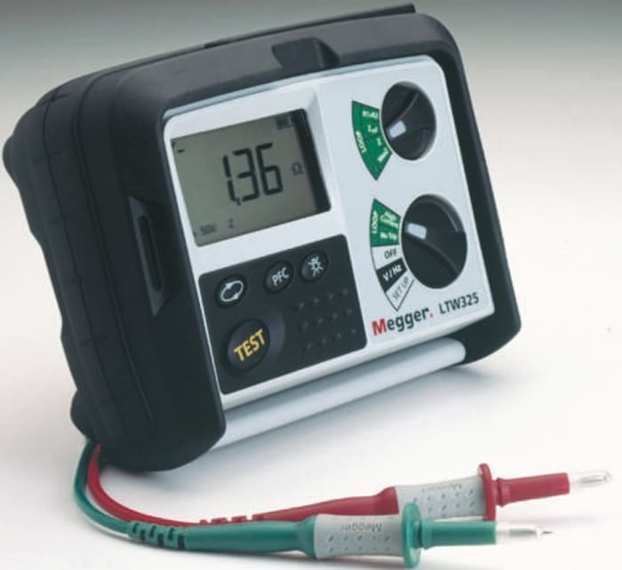 Testeur RDC combiné &amp; impédance de boucle Megger LTW325
