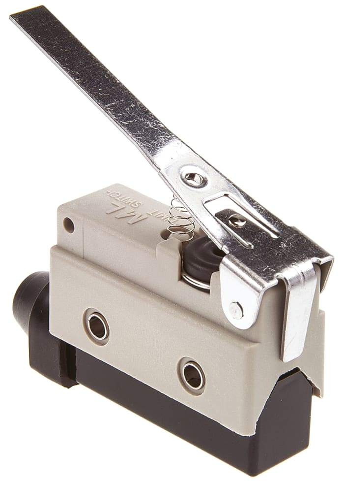 Panasonic AZ7 Series Lever Limit Switch, NO/NC, IP64, SPDT, 250V ac Max, 10A Max
