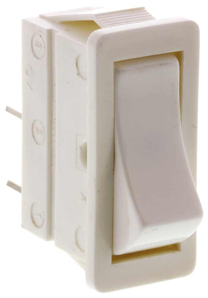 Rocker Anahtar (Rocker Switch), Açık-Kapalı, 28,2mm, 11,5mm, SPST, 250 V ac'de 16 A