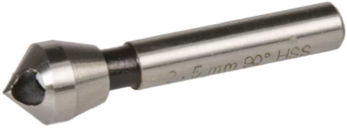 RS PRO HSS Countersink, 25mm Head, 90°
