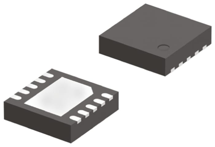 Microchip MCP1257-E/MF Charge Pump, Regulator 100mA, 3.3 V, 650 kHz 10-Pin, DFN