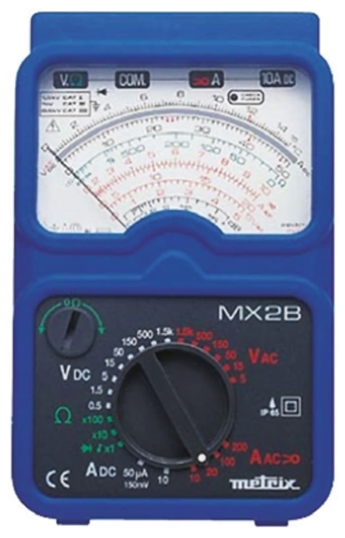 Metrix MX 2B Analogue Multimeter 200A ac 1.5kV
