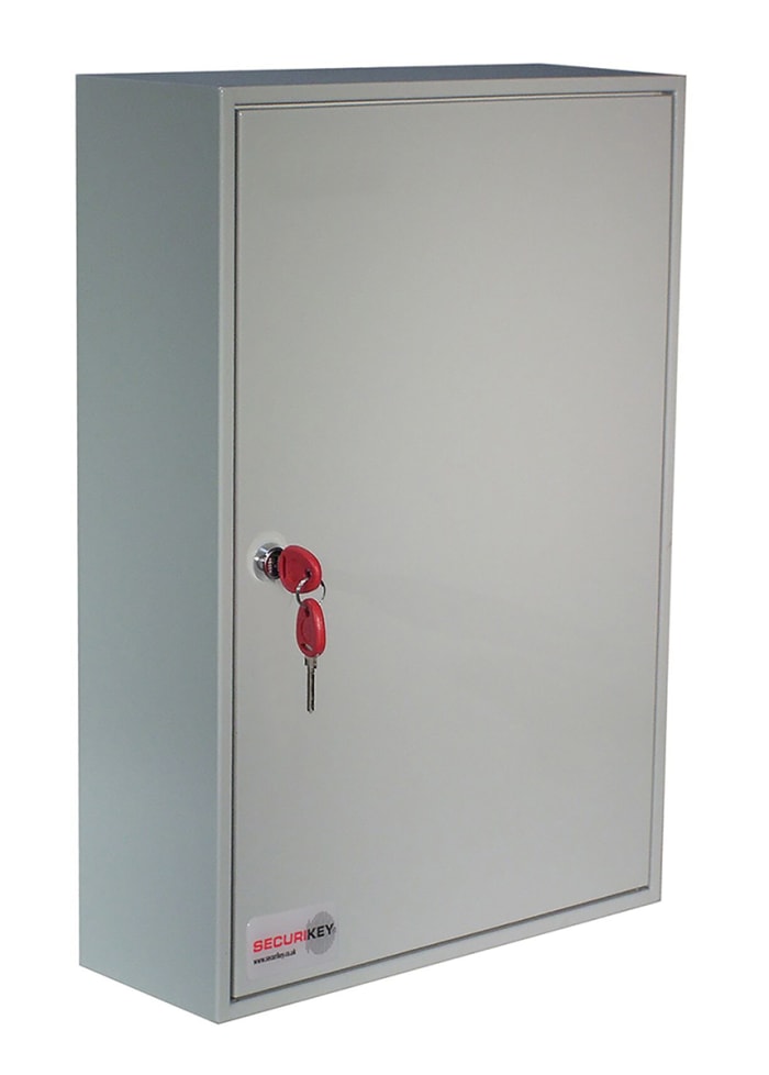 Armoire à clé Acier, 150 clés, Montage mural