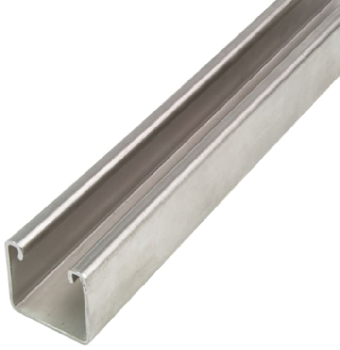 Profilé en Acier Galvanisé, 41 x 41mm, longueur de 2m