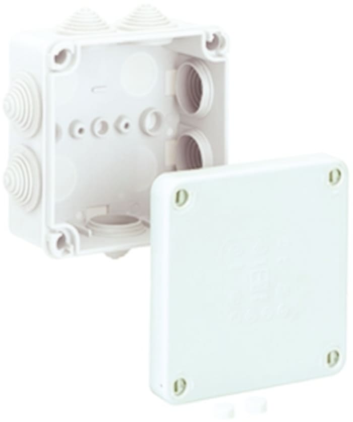 Spelsberg HP Series Metal, Plastic Junction Box, IP55, 113 x 113 x 58mm