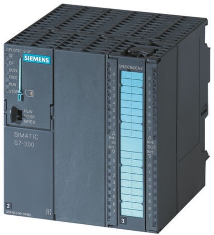 Siemens 6ES731 Series PLC CPU for Use with SIMATIC S7-300 Series, Analogue, Digital Output, 28 (24 Digital, 4