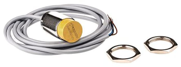Turck Inductive Threaded Barrel Proximity Sensor, M18, 15 mm Detection, PNP NO, 10 → 30 V dc