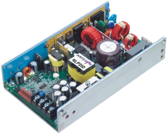 Artesyn Embedded Technologies Switching Power Supply, NLP250R-96S12J, 12V dc, 21A, 175W, 1 Output, 85 → 264V ac