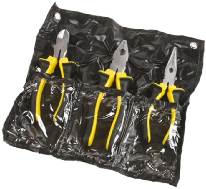 RS PRO 3-Piece Plier Set