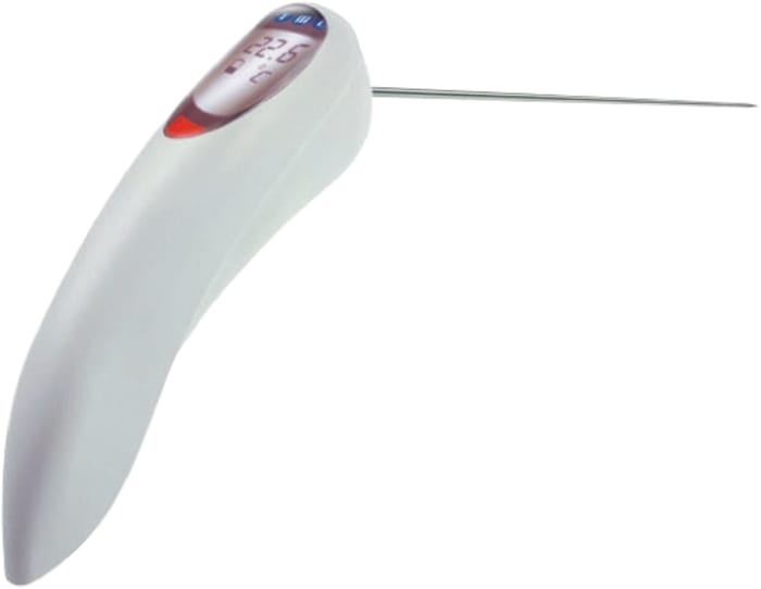 TM Electronics SOLO Wireless Digital Thermometer for Food Industry Use, Type K Thermocouple Probe, 1 Input(s), +150°C