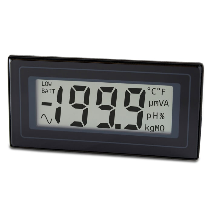 Lascar Digital Voltmeter DC, LCD Display 3.5-Digits ±0.1 %