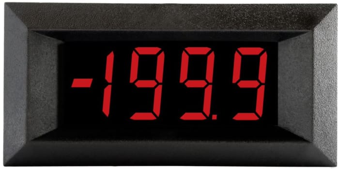 Lascar Digital Voltmeter DC, LED Display 3.5-Digits ±1 %