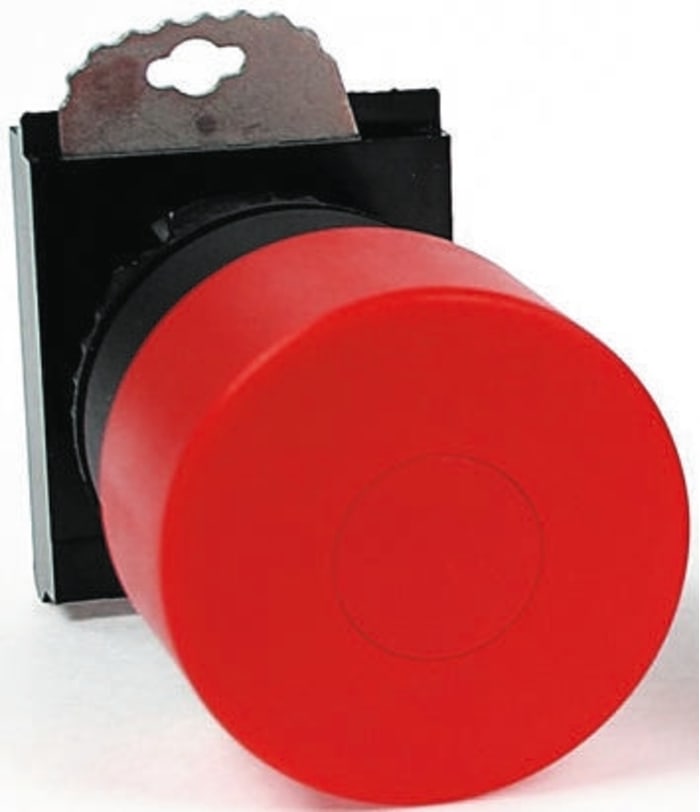 BACO Series Red Pull Release Push Button Head, 22mm Cutout, IP66