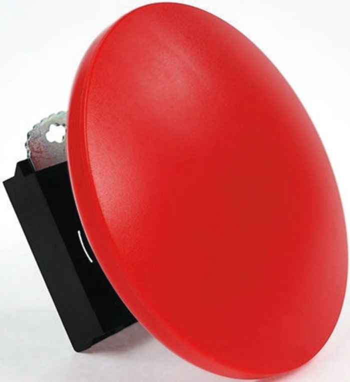 BACO Red Spring Return Push Button Head, 22mm Cutout, IP66