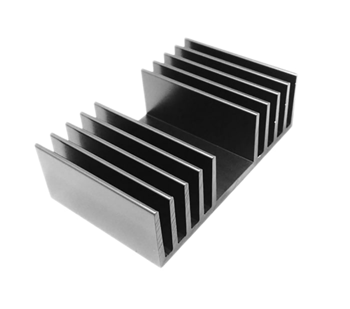 Dissipateur thermique RS PRO 100 x 120 x 37mm, 1K/W