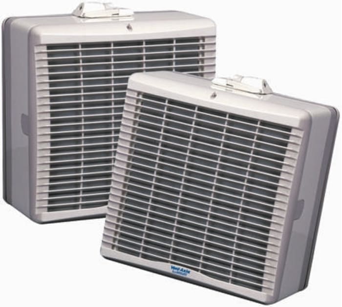 Vent-Axia TX6WW T-Series Square Window Mounted Extractor Fan, Intake, 360m³/h, 41dB(A), Duct Size 150mm