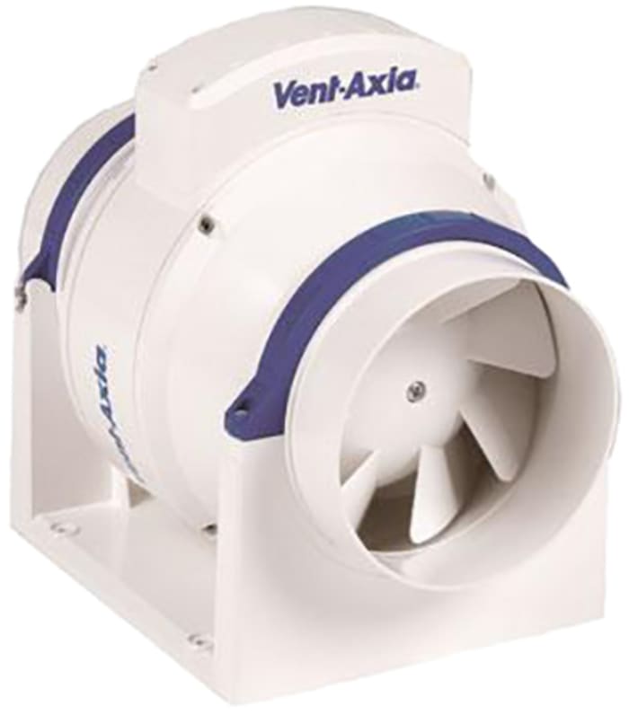 Vent-Axia ACM200 ACM In Line Extractor Fan, 864m³/h, 38dB(A), Duct Size 200mm