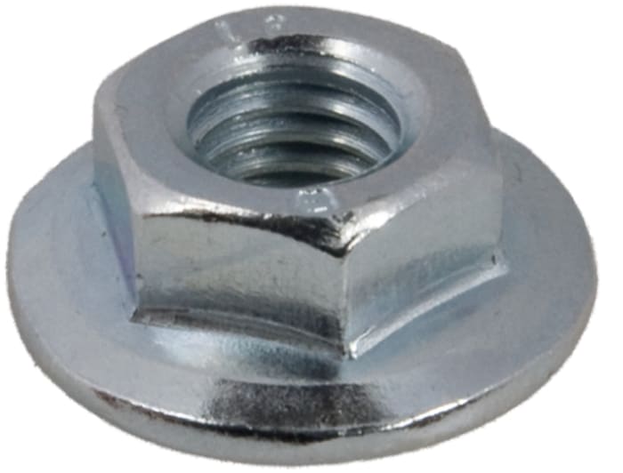 RS PRO M10 Altı Köşe Flanşlı Somun, Yükseklik: 10mm, Flanş Çapı: 21,8mm Paslanmaz Çelik A2 304 Düz