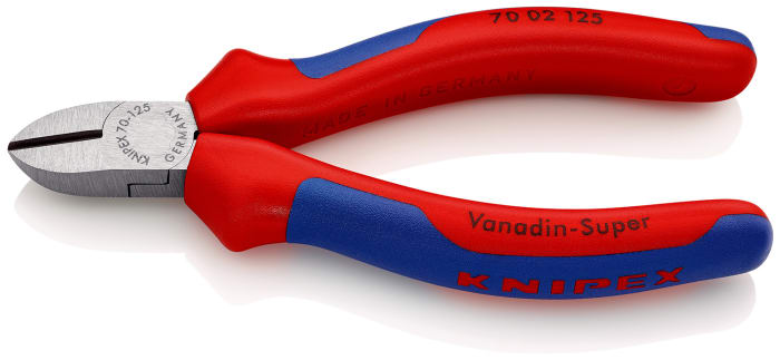 Knipex Diyagonal Tel Keski, Kesme Kapasitesi: 3mm, Uzunluk: 125mm