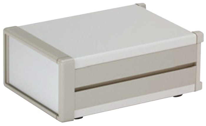 Takachi Electric Industrial MS Grey, Aluminium & Steel Project Box, 230 x 160 x 66mm