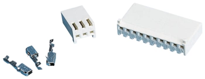 TE Connectivity, CST-100 II Female Connector Housing, 2.54mm Pitch, 5 Way, 1 Row
