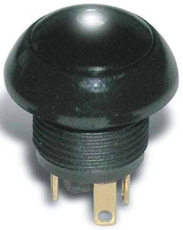 Otto Illuminated Push Button Switch, Momentary, Panel Mount, 11mm Cutout, SPDT, IP68