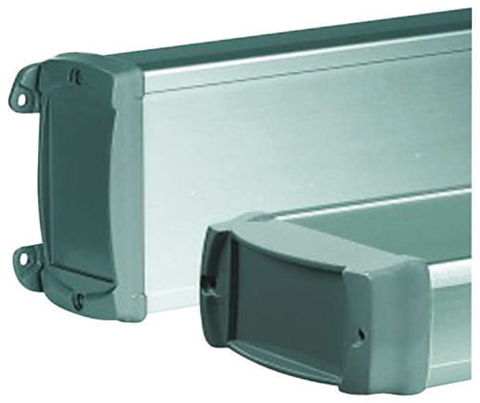 Boîtier Bopla BOS-Ecoline en Aluminium, 100 x 106 x 52mm, Gris IP40