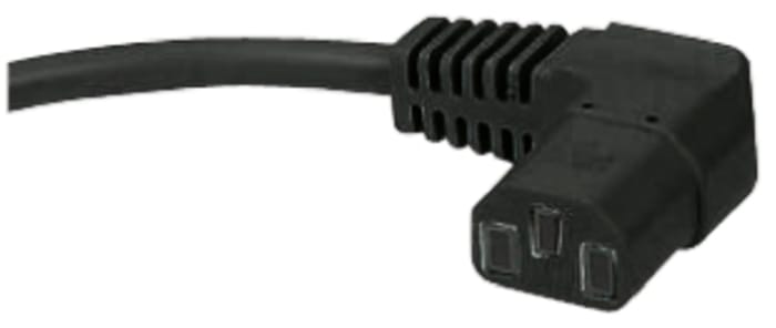 RS PRO 2m Güç Kablosu, C13 - Serbest Uç, 10 A, 250 V
