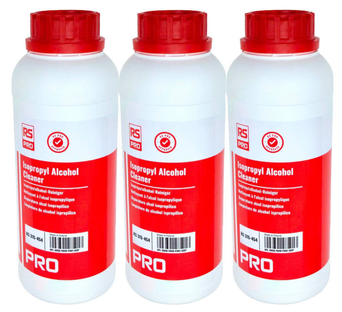RS PRO Isopropyl Alcohol 3 L Bottle