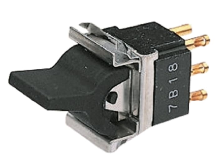 TE Connectivity SPDT, Latching Rocker Switch Panel Mount