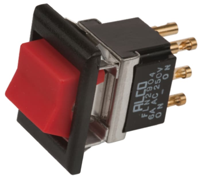 Rocker switch DPDT On-On FLN series