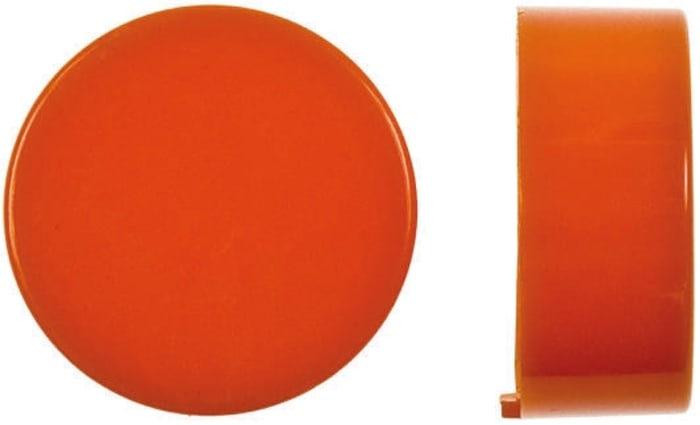 Molveno Orange Push Button Cap for Use with Push Button Switch